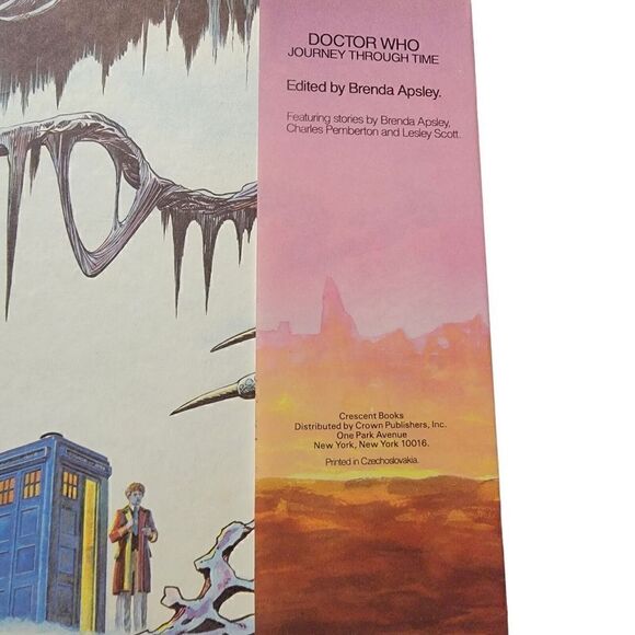 Vintage Doctor Who Journey Through Time 1986 Crescent Books Hardcover Tardis BBC - Picture 7 of 7